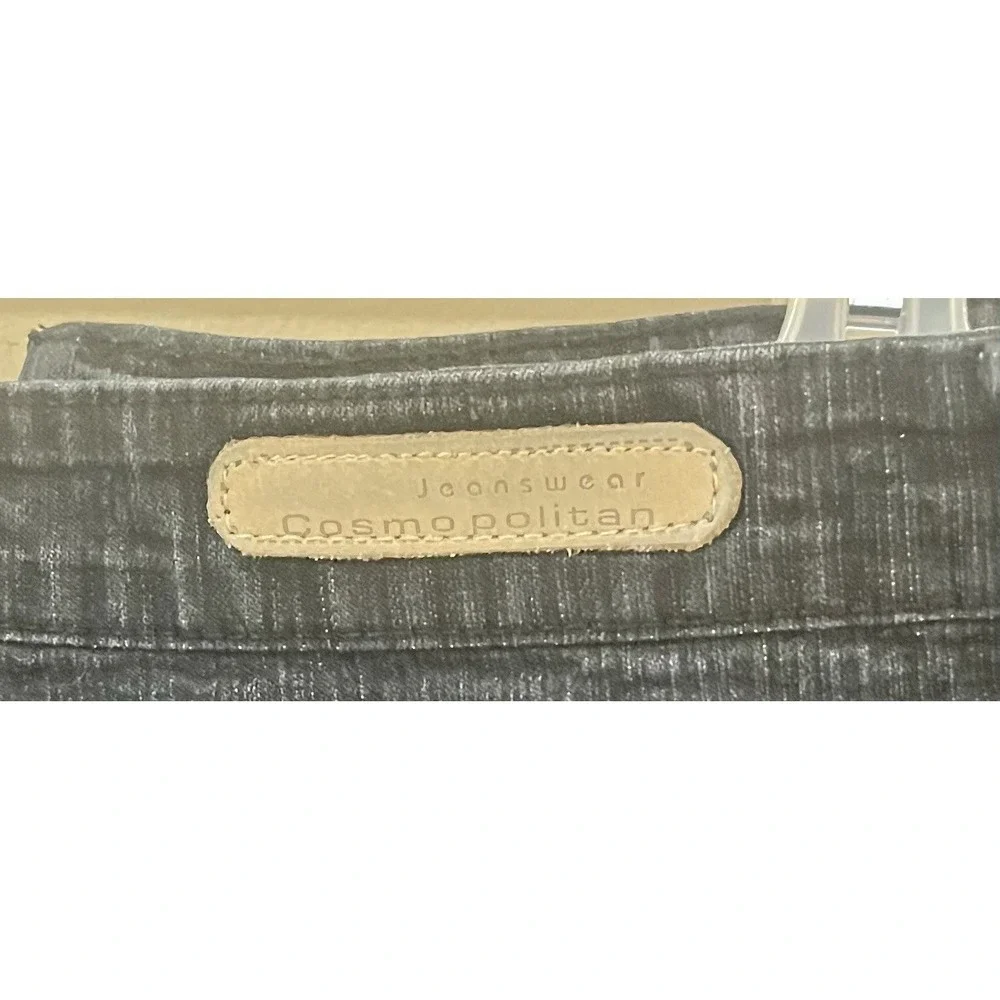 Cosmopolitan Jeanwear Women's Size 8 W32 L30 Dark Wash Embroidered Sequin Flare